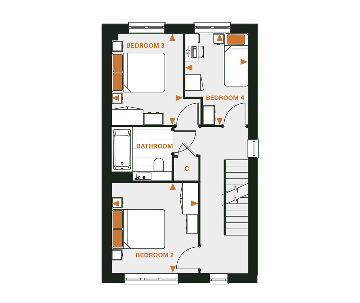 TYPE F - Thornwood Park - Weston Homes