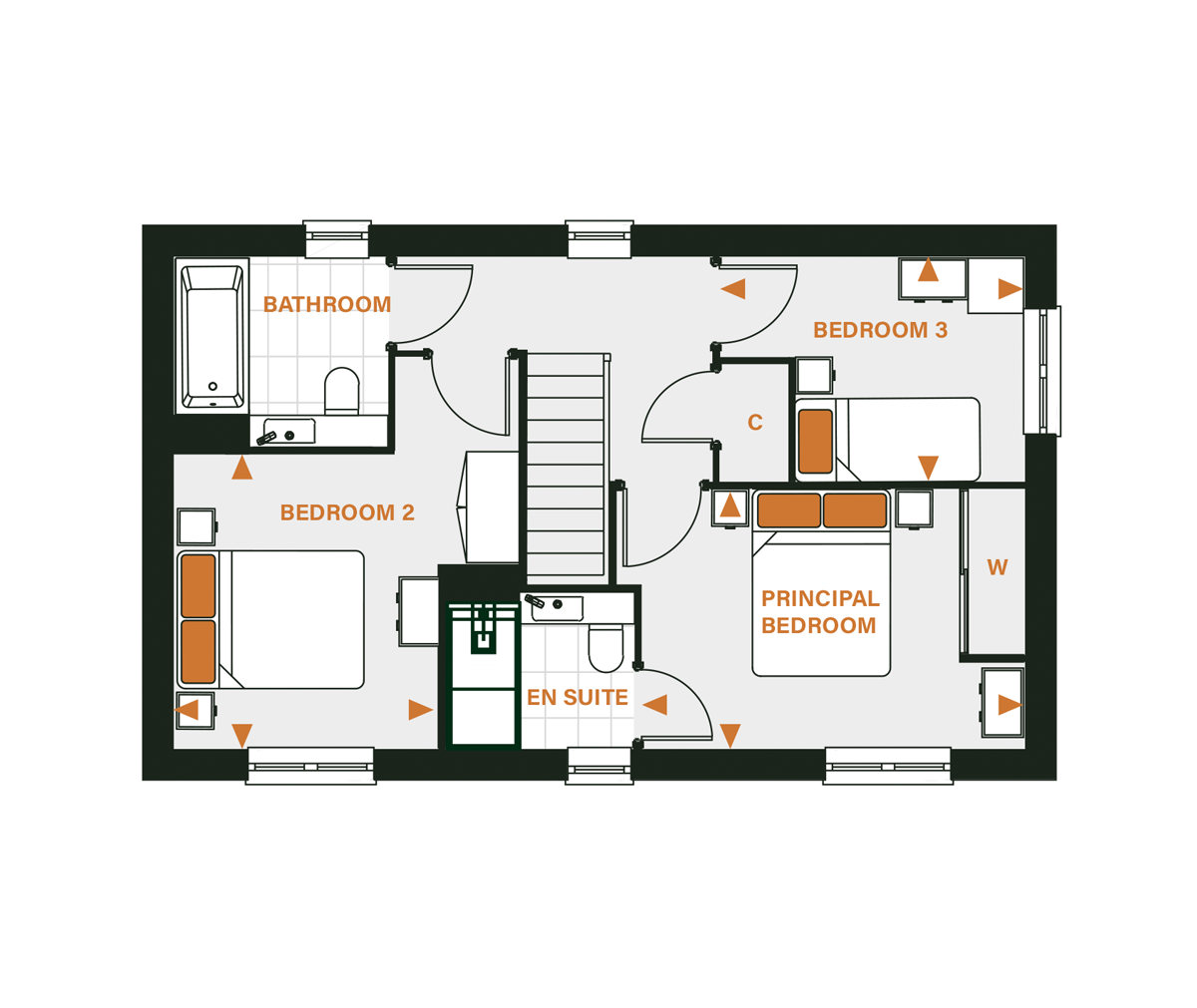 TYPE C - Thornwood Park - Weston Homes